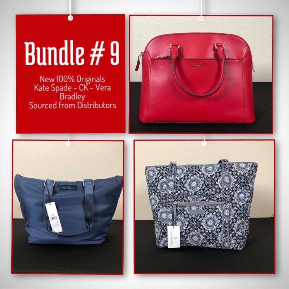 ❤️NWT Bag Bundle!!!Kate Spade/Vera Bradley /CK ❤️